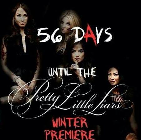 pllcrisis's tweet image. 7 days until the #PLLSpecial  
56 days until the #PLLWinterpremiere