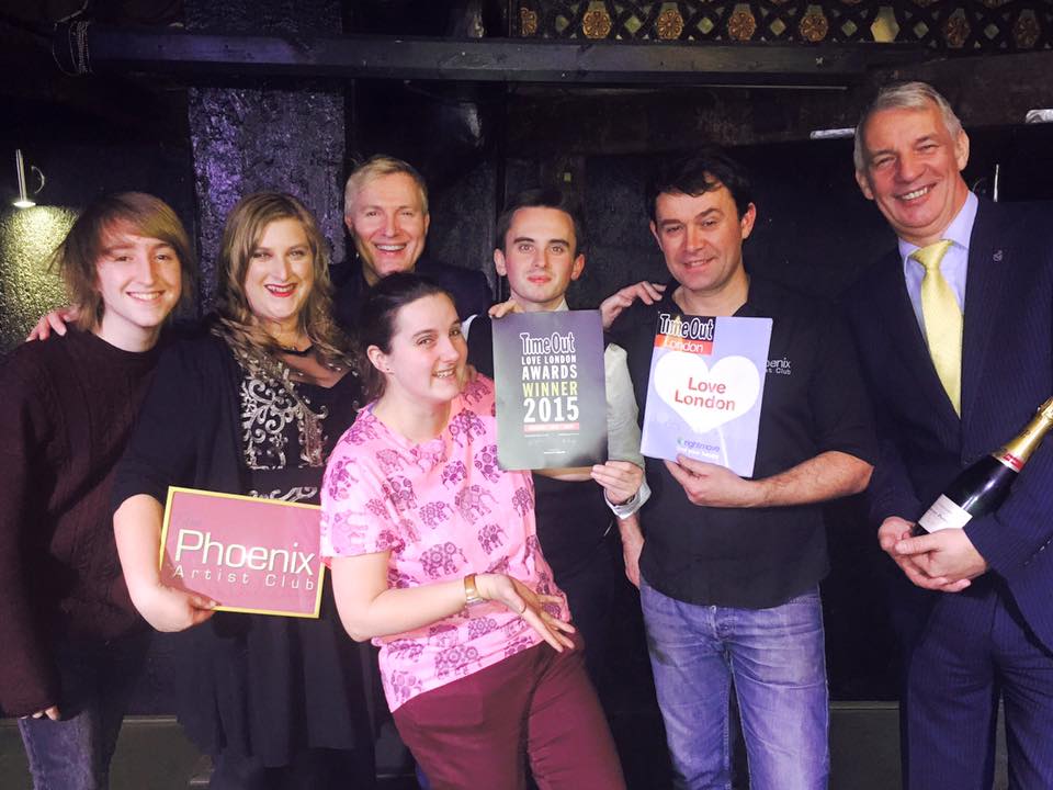 Phoenix Artist Club wins Time Out’s Best Bar &amp; Pub in Love London Awards 2015 westendwilma.com/phoenix-artist…