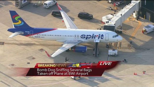 Spirit Airlines flight 969 - 4 passengers removed for suspicious activity