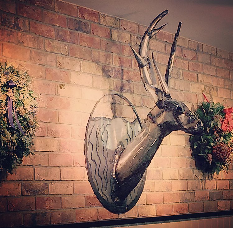 HIF2016's tweet photo. @Weetons #Harrogate never fails to impress. Christmas decorations up already too! Festive spirit #indie #cafe #HIF16 https://t.co/rXDRq6td5h