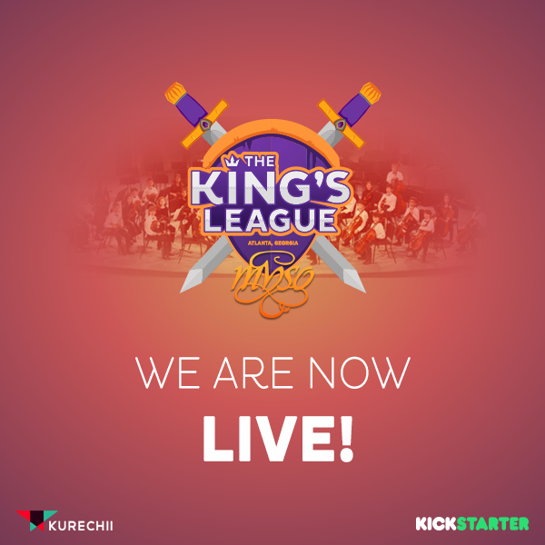 kurechii's tweet photo. Our Kickstarter campaign is now live!
Check it out here: https://t.co/iKrPpxZnhb

#thekingsleague https://t.co/a1QlwkTiss