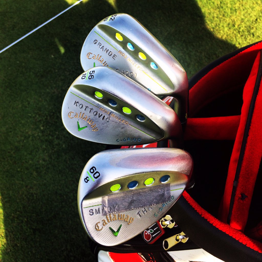 A close-up look at Kotte's #MD3 Wedges that he used last week to win his first #EuropeanTour title. #TeamCallaway