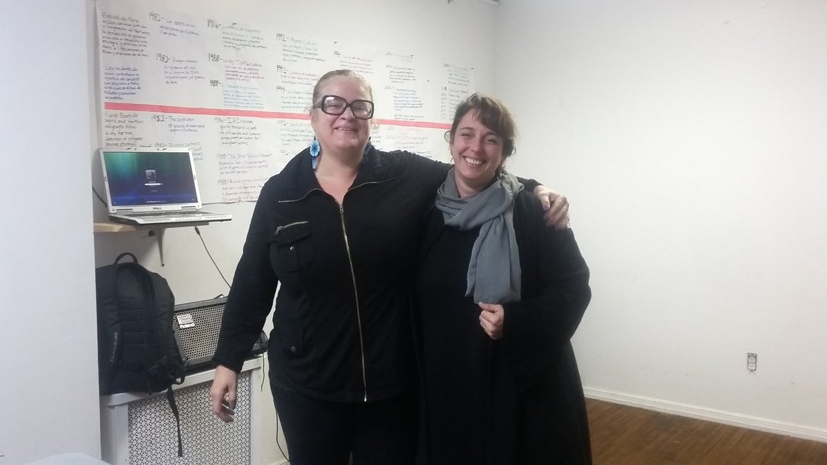 Tania Brugera is visiting our photography workshop for trabajadoras del hogar <a href="/Immigrantmove/">Tania Bruguera</a> ahe planted the seed