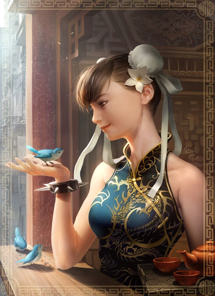 PLAION_ES's tweet photo. Esto es lo que hace Chun Li cuando no está peleando... en el fondo es un amor ella... <3 https://t.co/gmJ0w8Sy69