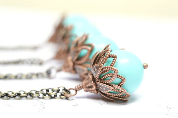 zeppy_seaside's tweet photo. #Bright #Turquoise Blue Beaded Necklace, Robins Egg Blue #Beads on Antiqued Chain, LINK:
https://t.co/vwGzc9K5Ap https://t.co/SQNwyu5KKr