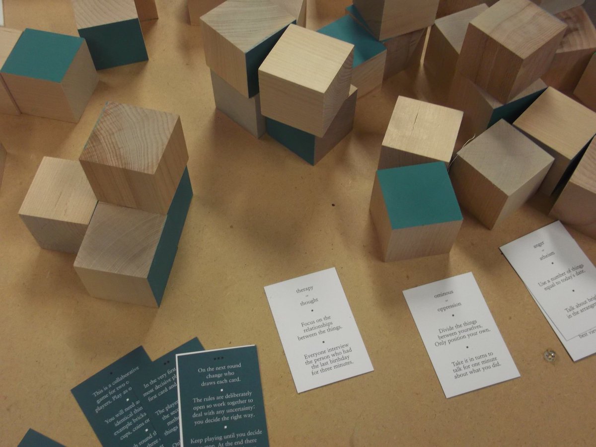 Howmanychairs's tweet image. #HowManyBlocks to Build The Future? is coming to @beta_public tonight at @CamdenPT with bigger blocks and new cards
