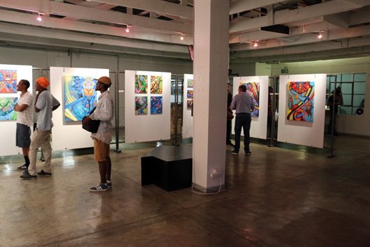 Butan_Official's tweet photo. Mars hosted his ‘Vivacity’ exhibition at Grayscale Gallery | City Of Gold fest 2015 flashbbacks #TaggedUpTuesday https://t.co/Kwy3Ur8gsl