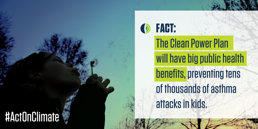 BarackObama's tweet image. The Clean Power Plan is a vital step to #ActOnClimate and improve public health.