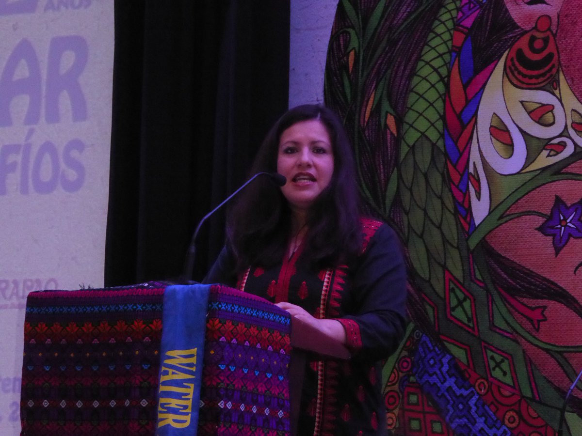 ecmiaorg's tweet photo. @ErikaGuevaraR de @amnesty: Violencia familiar de que sufren muchas mujeres indígenas es un gran desafío  #ecmia7 https://t.co/8xe4CbNLNI