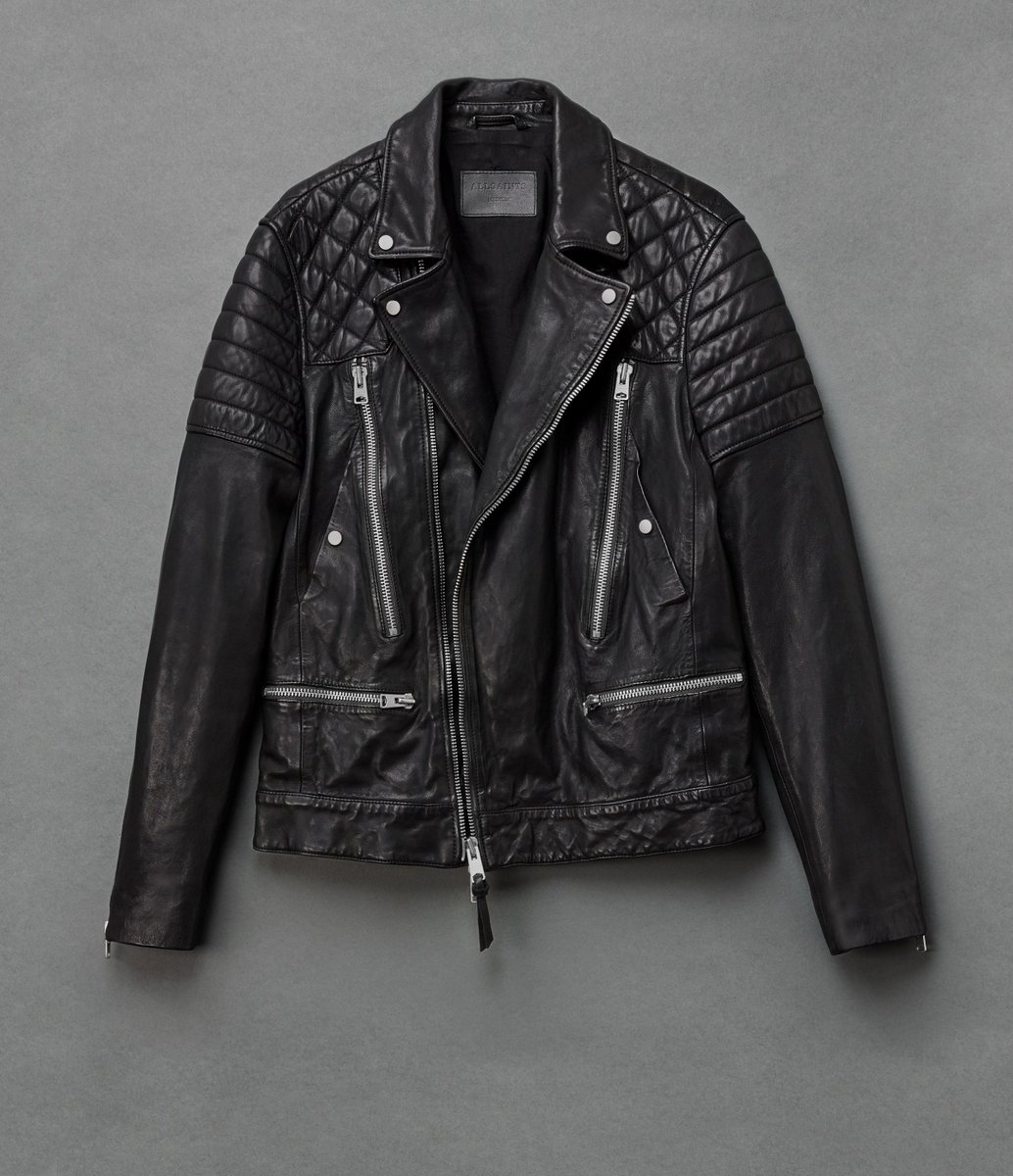 all saints powell leather jacket