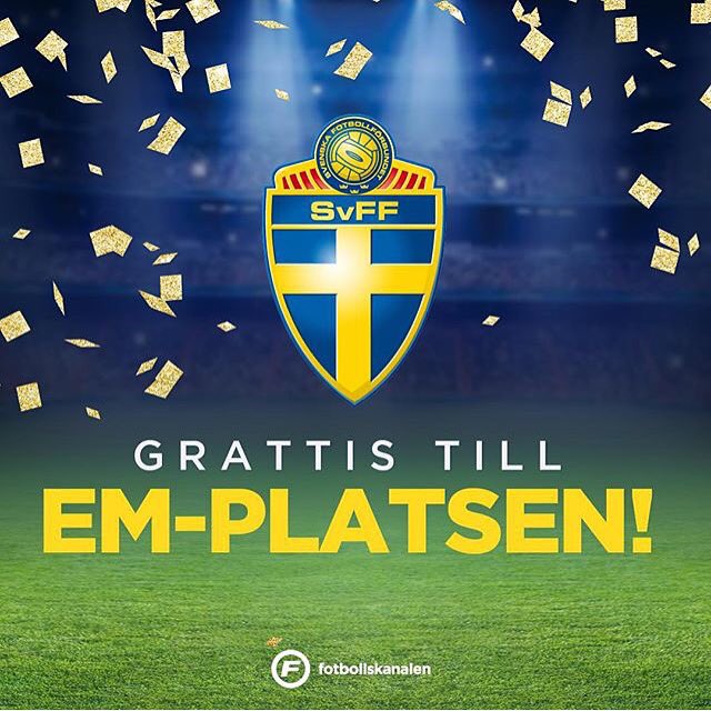 lin2002us's tweet image. Yes EM plats klar⚽️🇸🇪👑1⃣0⃣✔️❗️#sverige #EM #Zlatan
