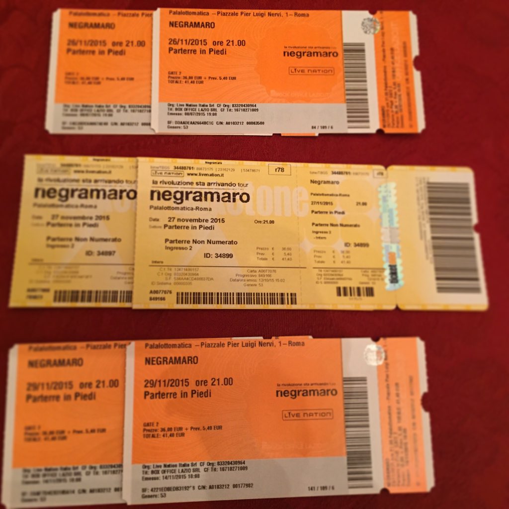 _Ruena_'s tweet photo. Tripletta Roma.
"..a me è successo e ora so volare.."
@Negramaro https://t.co/wS0cmQHc6e