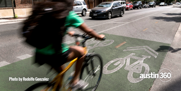austin360's tweet image. Austin now has gold level status as a Bicycling Friendly Community atxne.ws/1MQmJYD