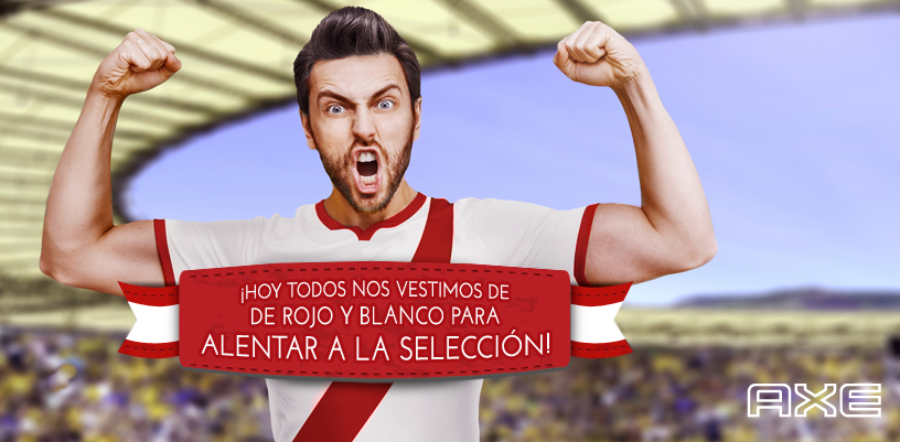 AxePeru's tweet photo. Todos unidos por una misma causa ;) #ArribaPerú https://t.co/zdZ7aq3M1H