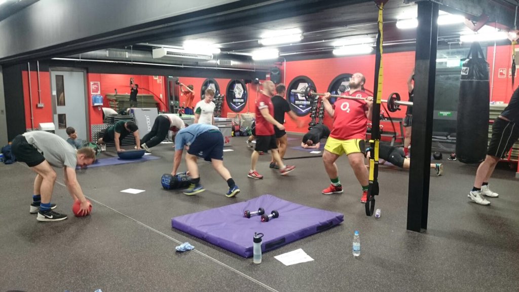 staffsssmsc's tweet photo. 1 word...BRUTAL!! Well done all of @LeekRugbyClub for a fantastic session!!! #communitylinks #teamssmsc https://t.co/6ipy2v6JOT