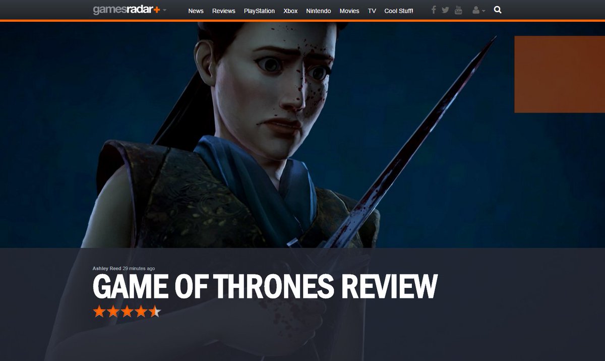telltalegames's tweet photo. 9/10 - "EVERYTHING A @GAMEOFTHRONES FAN COULD ASK FOR" - @GamesRadar reviews the full season https://t.co/pPbcbV5Kms https://t.co/DSgDQ9LvB6