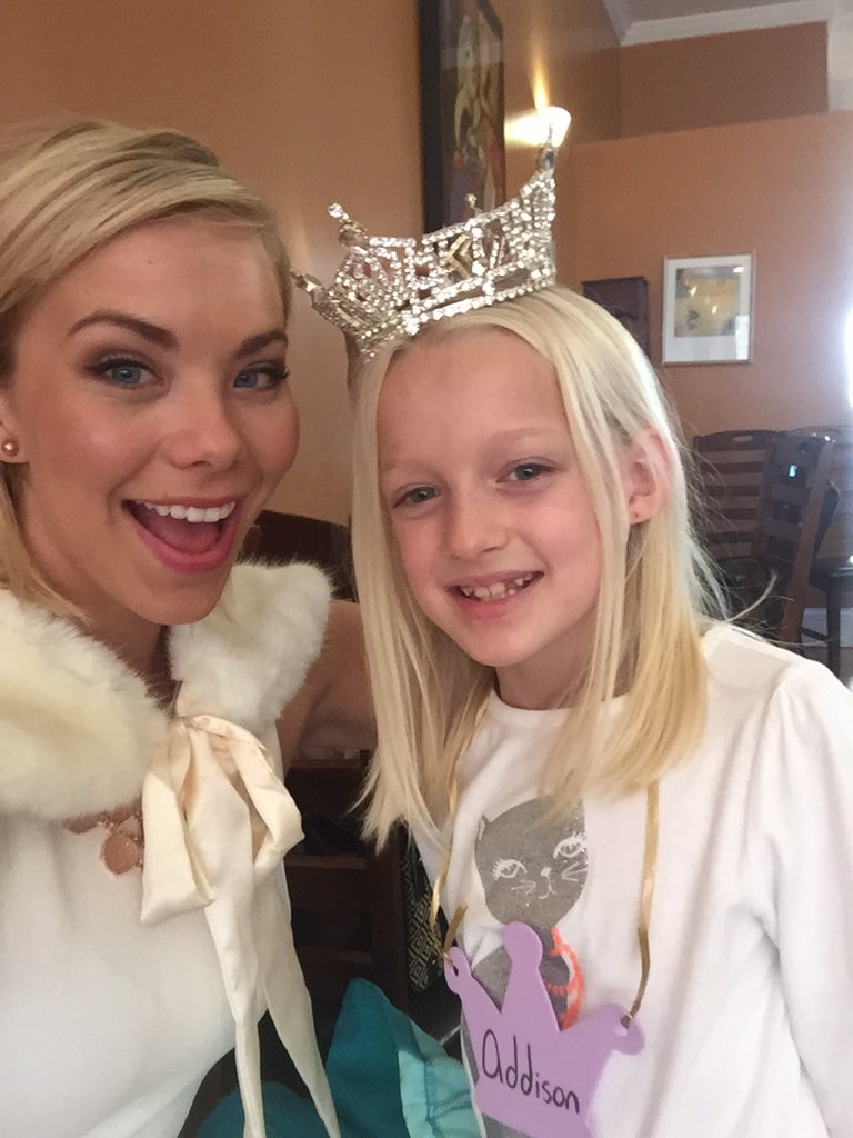 MissAmericaOH's tweet photo. A look back at Gathering Grounds princess tea party, fundraiser for @CMNHospitals! #missohio #princesses https://t.co/AHaTLdqld9