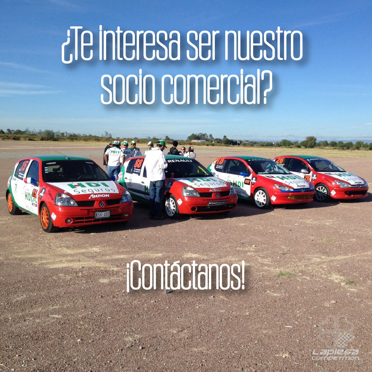 LapiesaCompet's tweet photo. Miles de #RallyFans y cobertura de medios ¡Conviértete en nuestro socio comercial! https://t.co/B9Tzud8tWI