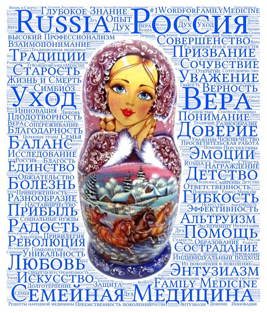 khoedebecke's tweet photo. #1wordforfamilymedicine Russia! Thanks @ElenaKlusova! #fmrevolution #primarycare #iibawards #medx #meded #FMPC2015 https://t.co/tqrRND1HpW