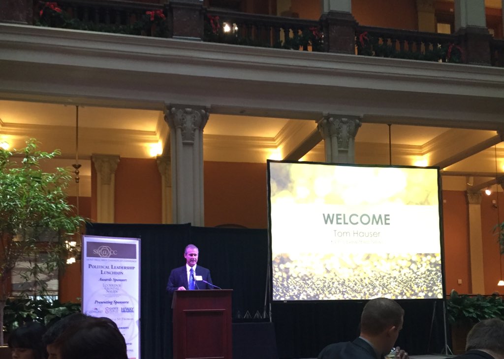 mbelaen's tweet image. Kicking off @SPACC #PLL2015 with @thauserkstp at @LandmarkCenter