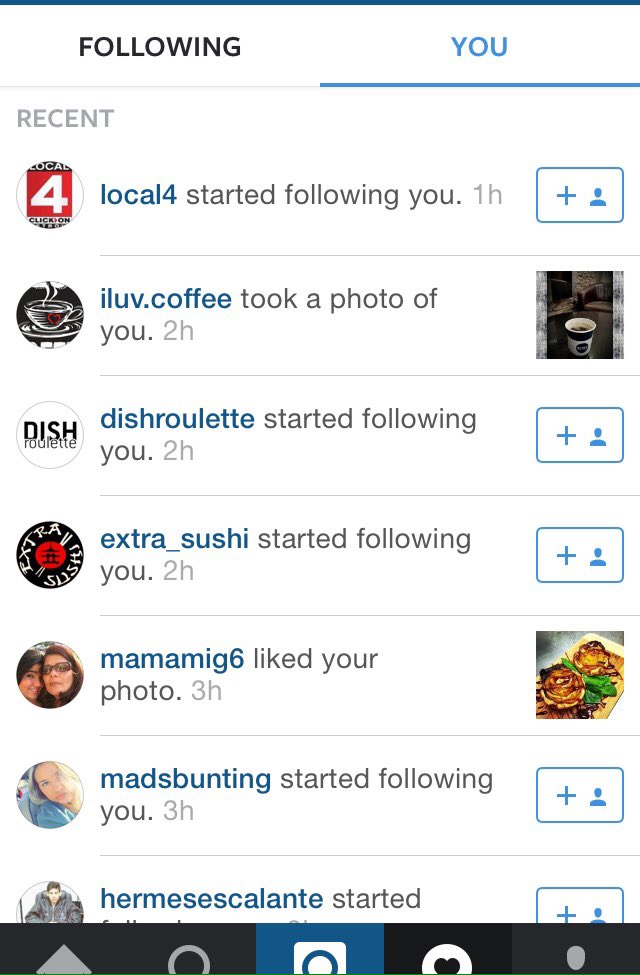 When <a href="/Local4News/">Local 4 WDIV Detroit</a> follows your #Instagram account and you get excited 😊