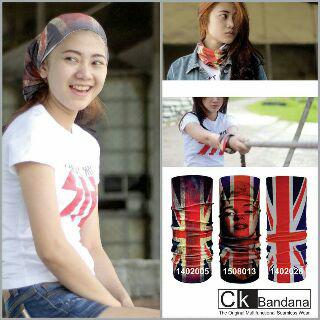 CK BANDANA bisa di gunakan sbagai hijab, masker, bando, kemben, dll,, 60rbu/pcs trsedia banyak motif hub BB 7589E9DA