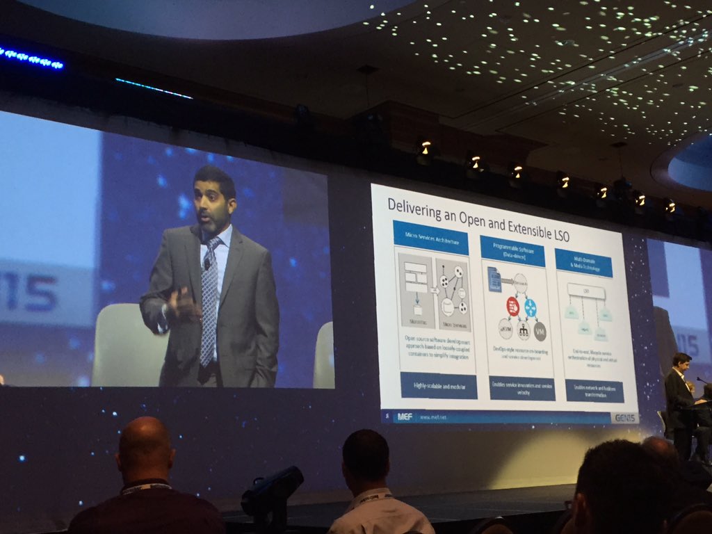 kevinsheehan_T's tweet image. Nirav Modi of Blue Planet defining openness for the attendees at MEF gen 15
 #GEN15