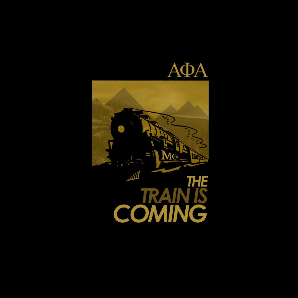 DaWiz23's tweet image. The Alpha Train is coming to the University of West Florida #MuTheta