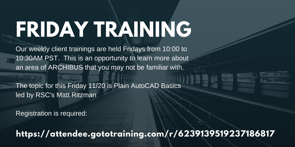 RSC2LC's tweet photo. Register for this week's Friday Training on Plain #AutoCAD Basics with @mattritzman https://t.co/Tx9njC0gu1 https://t.co/orXCXXEfXU