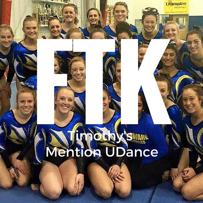 UDGymnastics's tweet photo. #ftk Tuesday today at Timothy's! When you say UDance 15% of your order is donated!! #UDance #FTKTuesday https://t.co/DXaYr2Lnwi
