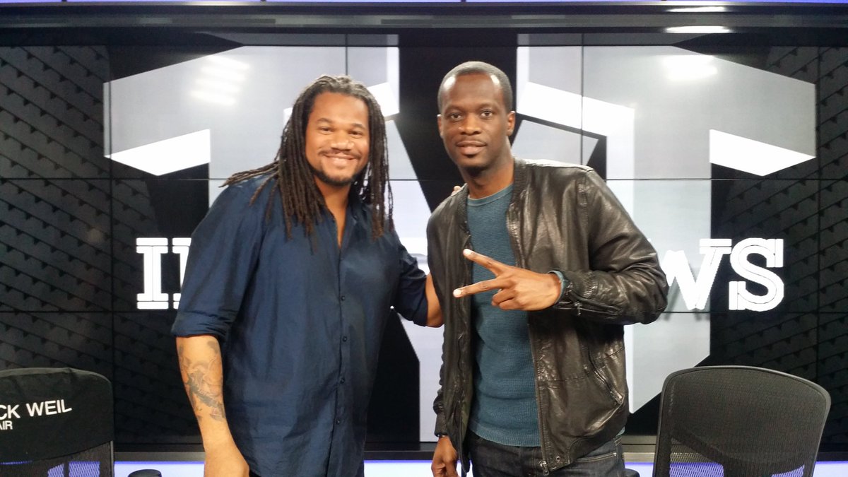 JayarJackson's tweet photo. Just finished an in depth interview w @PrasMichel of the Fugees. Film on Haitian election is awesome. Very political https://t.co/0m6aAYOJnn