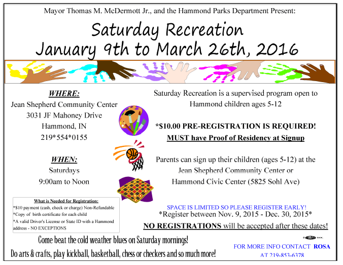 HammondParks's tweet image. Sign your kids up for Winter Recreation TODAY! #WinterRec #KeepYourChildrenActive