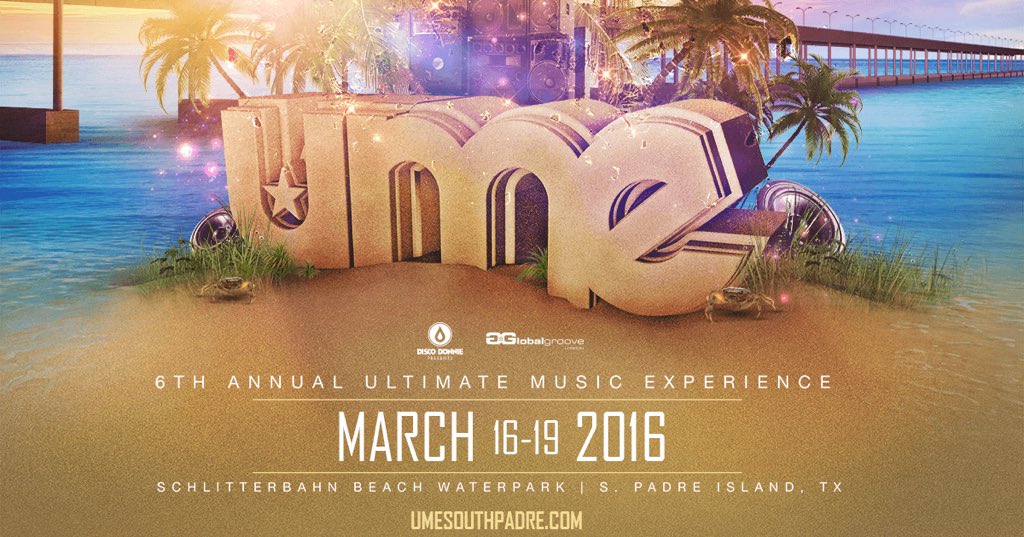 TexasEDMFamily's tweet photo. RT for a chance to win 2 tickets to @UMESouthPadre
•Must Follow
@DDPWorldwide
@TexasEDMFamily
•Ends 2/1 
☀️☀️☀️☀️☀️ https://t.co/sLMtRNuw92