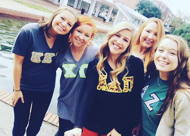 Loving showing some Panhel love on this #LetterShirtTuesday 💗💗💗 @ClemsonGreeks