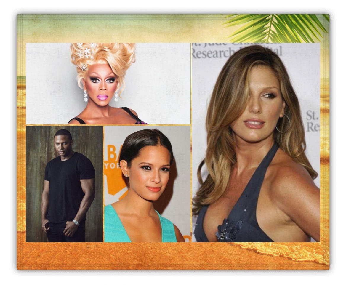  wishes Ru Paul, David Ramsey, Daisy Fuentes, and Rocsi Diaz, a very happy birthday  