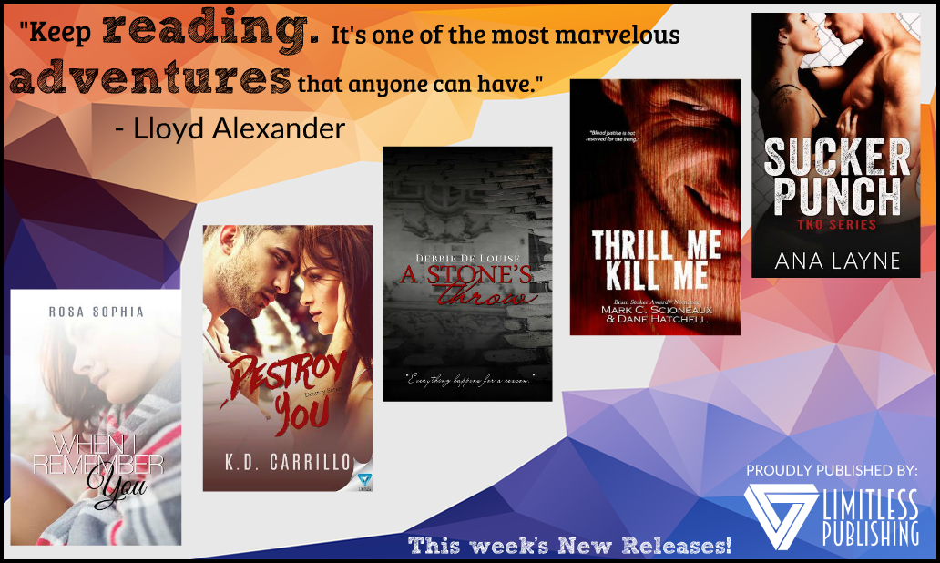 limitlessbooks's tweet photo. New from @rosysophia @authkdcarrillo @Deblibrarian @MarkScioneaux @DaneHatchell &amp; Ana Layne! https://t.co/ymzZcbYEwu https://t.co/RtblHhNish