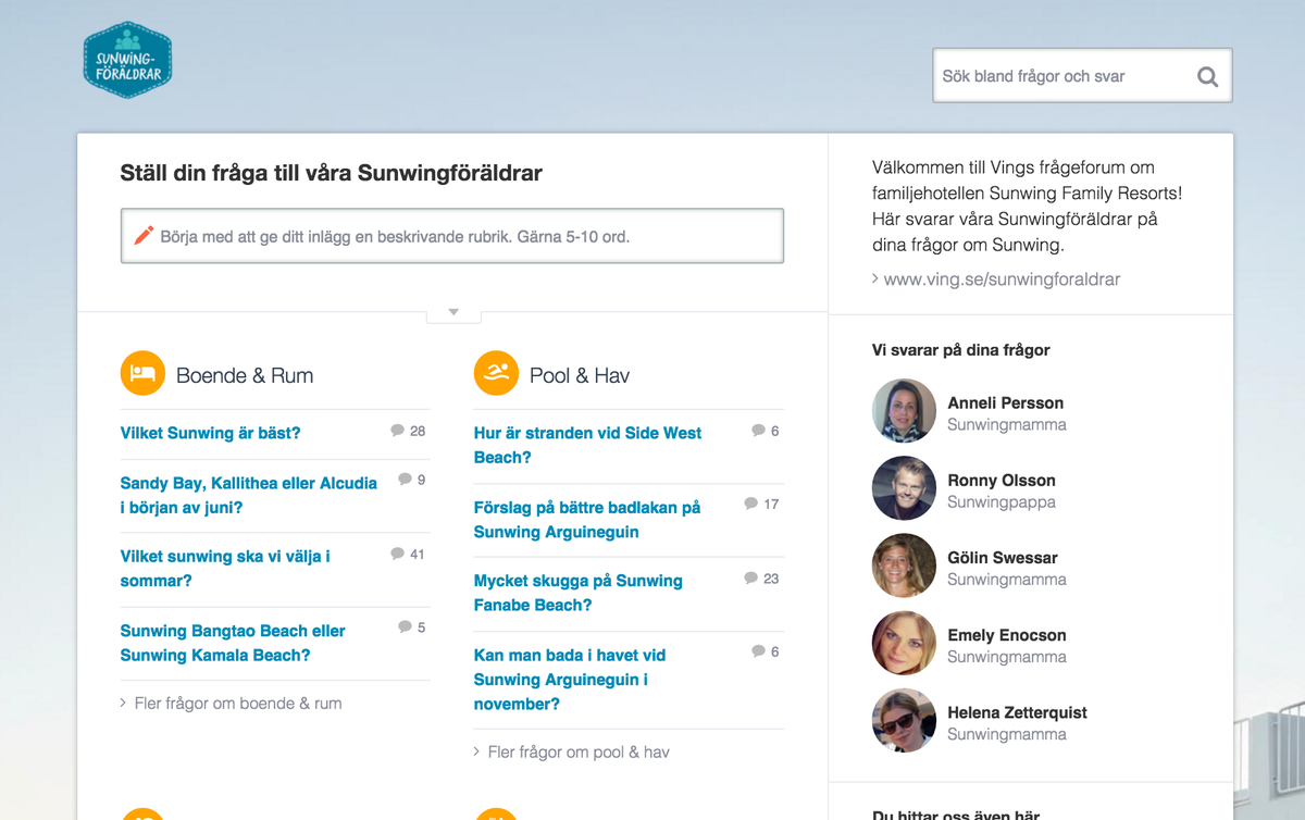 robgun's tweet photo. Vårt forum Sunwingföräldrar kom på tredje plats som årets Kundoforum 2015. Kul att höra! https://t.co/MZUtS9wVOs https://t.co/Azd0uFs8YC