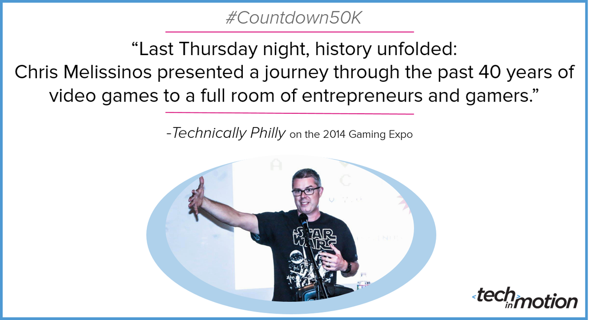 letsmakeaadil's tweet photo. Want to watch history unfold? Come see tech like #videogames at the 50K event https://t.co/fClgRcT0Ch #Countdown50K https://t.co/oVfQhikhfH