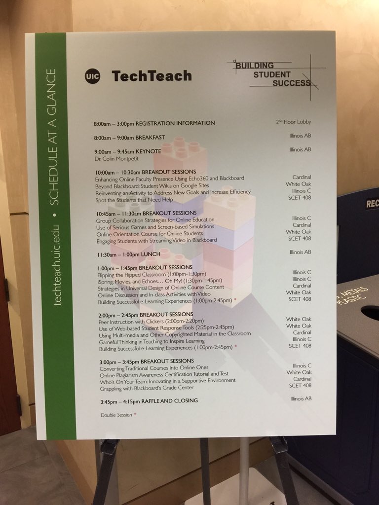 smProf's tweet photo. Let's talk about Gameful Thinking at 2pm in Illinois C @TechTeachUIC @UIC_ACCC Teaching and learning by gamification https://t.co/DelRUVVWpf
