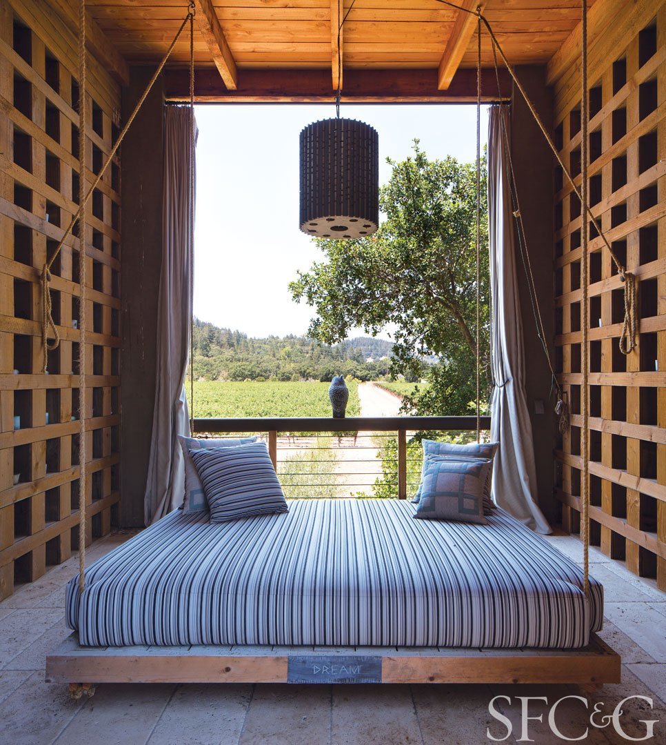SFCandG's tweet photo. Who wouldn't love staying the night in this amazing Napa Valley guest room? https://t.co/rBW5QFHcgr https://t.co/q1RpZdCO57