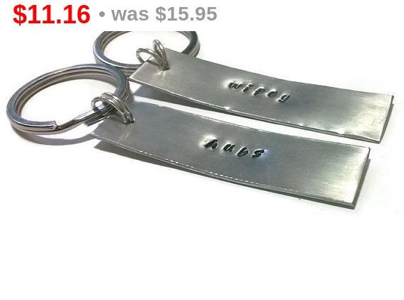 m00dtherapy's tweet image. Pick ANY Color ~ HUBS and WIFEY Keychain, Couples Keychain Set, H… etsy.me/1BZoakB #pht1 #CustomizedKeychain