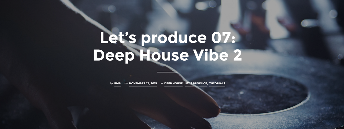 How to produce a Deep House Beat - Episode 07 #edm
promusicproducers.com/lets-produce-0…