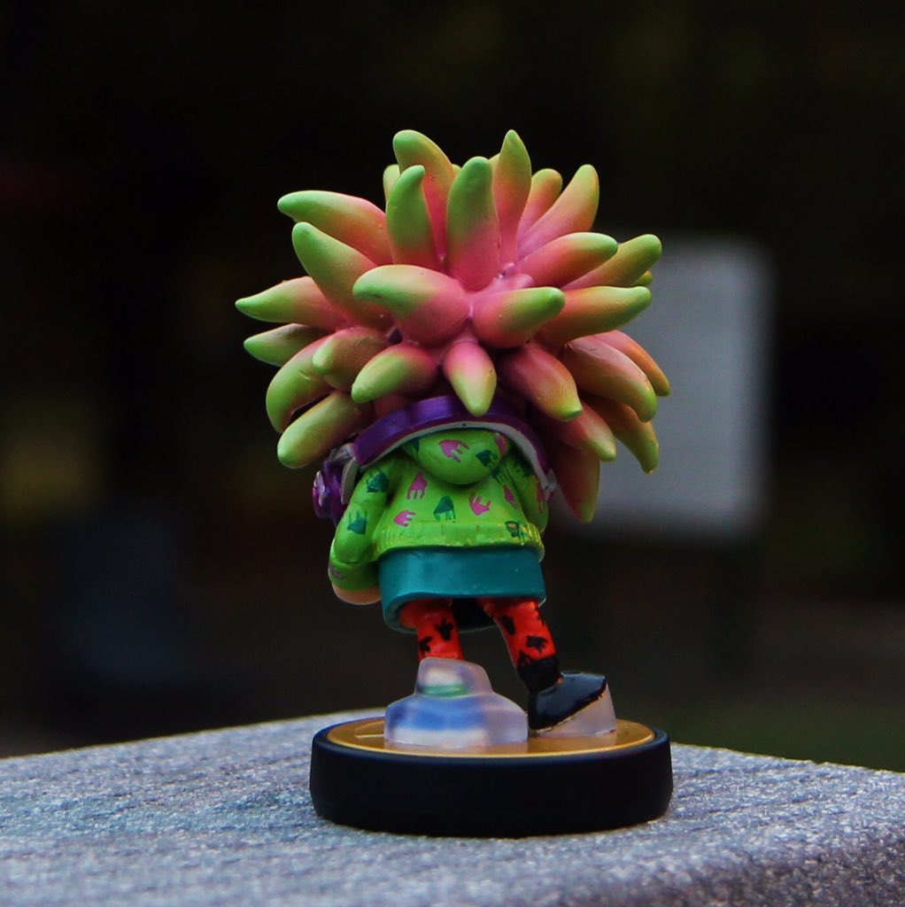 Anne de Splatoon par Cooper2053 ! #Splatoon #customamiibo #amiibo