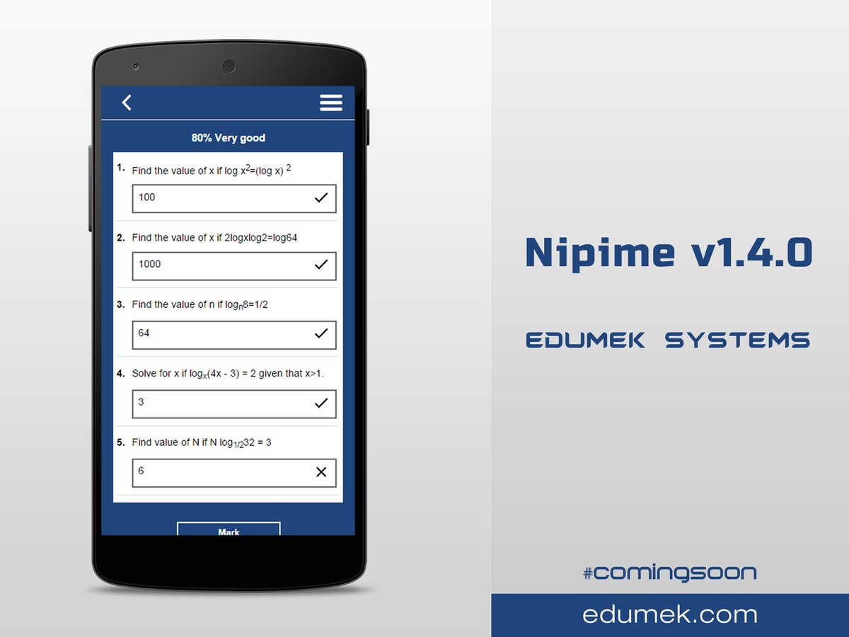#Edtech #QuizApp

<a href="/nipime/">Nipime App</a> - a best app for students to do quizzes of different subjects.

version 1.4 coming soon.