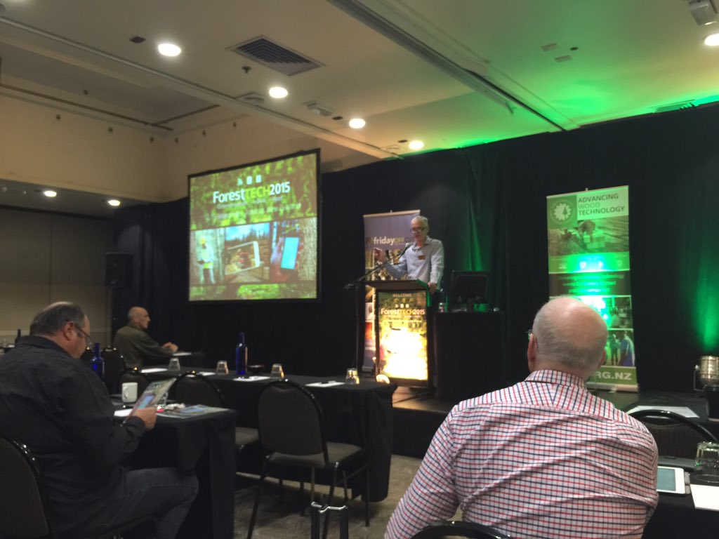 randallcameron's tweet photo. Excited to be speaking this morning at #ForestTECH in Rotorua about #enterprisemobility. https://t.co/HRo4NbnhRM