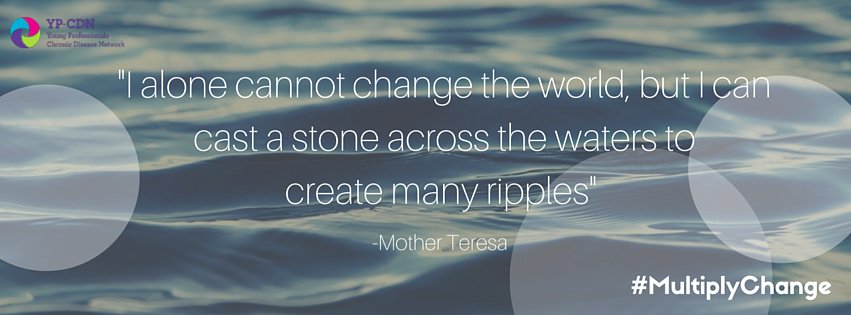 ncdaction's tweet photo. No matter how you chose to support #YPCDN, a small effort can cause a ripple effect #MultiplyChange https://t.co/KSVrvFCIuz