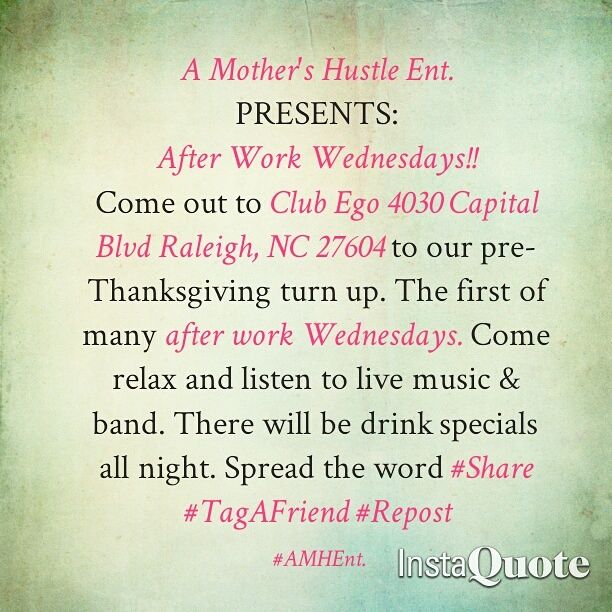 EndlessRumors's tweet photo. Come support! After Work Wednesdays! First 1 on November25th Liveband&amp;music&amp;drink specials! #TagAFriend #Repost https://t.co/HxsHSeoyXX