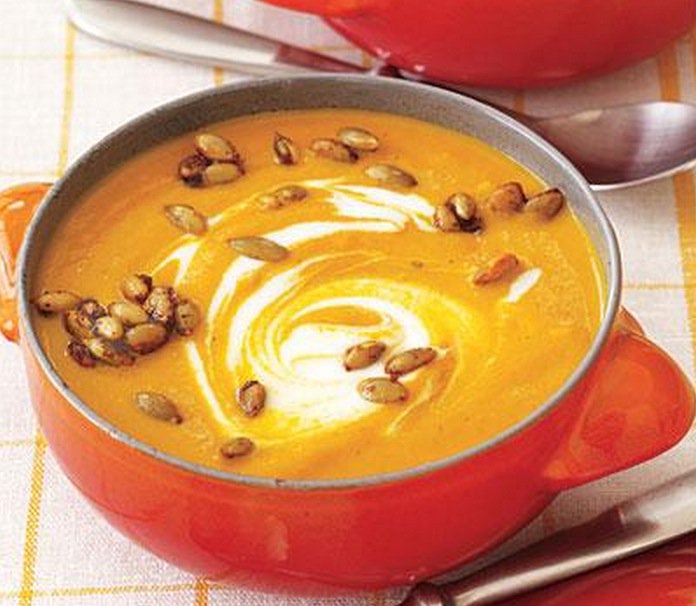 allyou's tweet image. Pumpkin isn't just for pie! Try these 9 savory recipes for soups, risottos and more: trib.al/Vdt3zL4