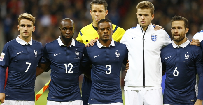 Following that impeccable minute's silence it's time for the football... 

bbc.in/1SAJr7e #EngvFra #ANGFRA