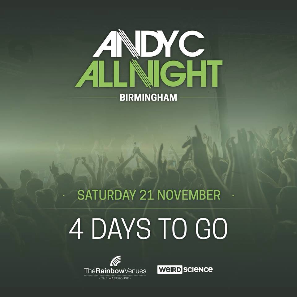SlowGameOver's tweet photo. Only thing getting me through work is countin down the days for this! @ANDYC_ram oh I cannot fucking wait!!!!!!!!!!! https://t.co/e3NsNHQFvu
